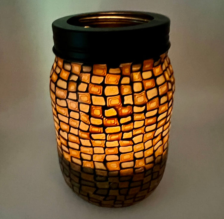 Mason Jar Tea Light Candle Holders