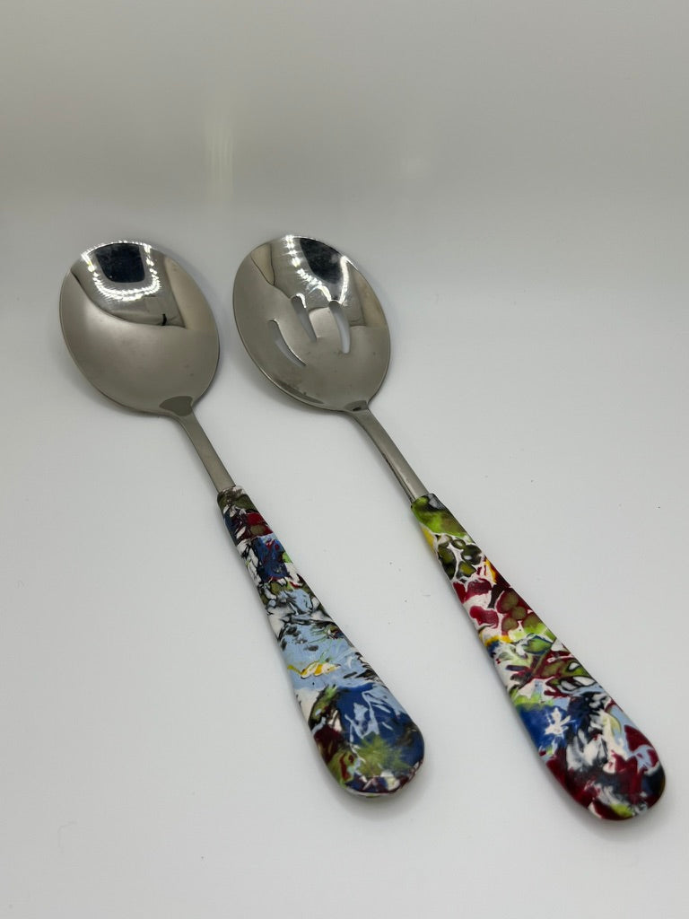 Multi-colored Serving Spoons