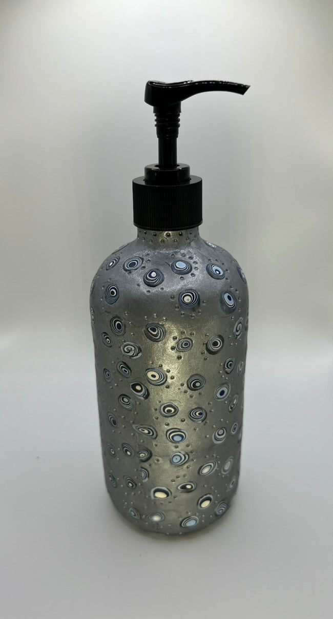 Silver with Circles