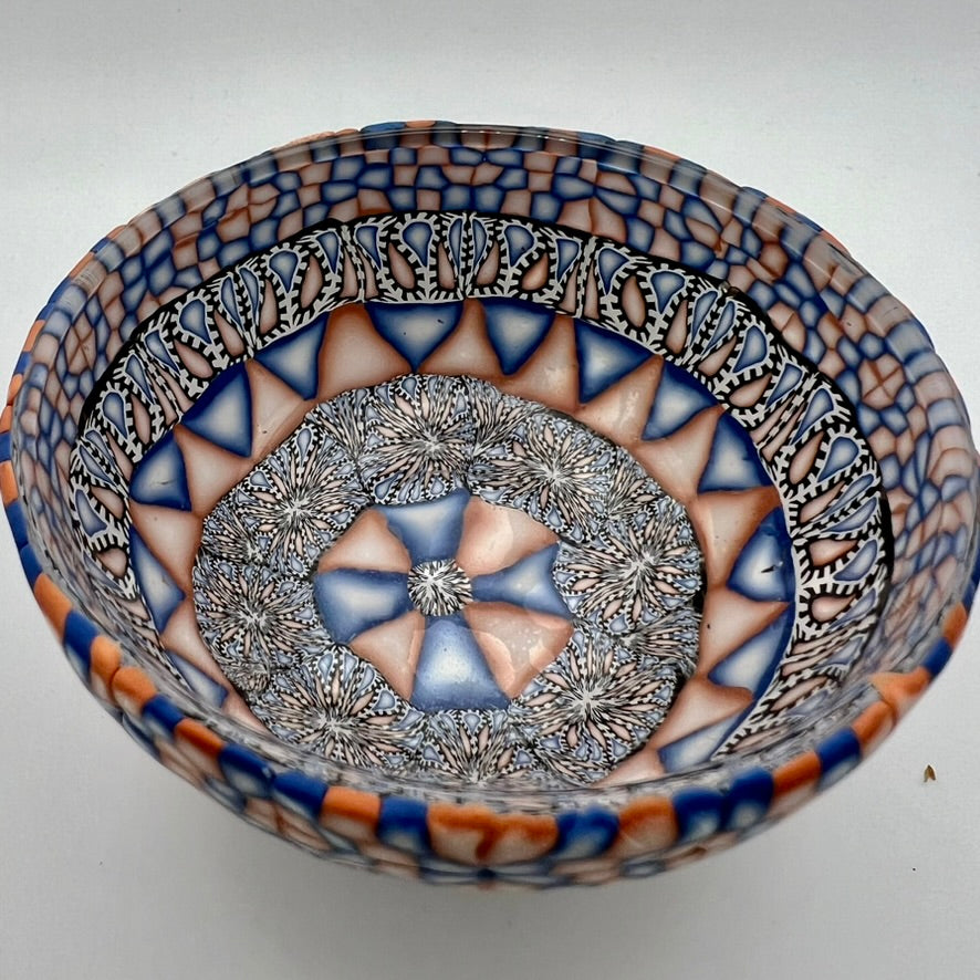 Bright Blue and Orange