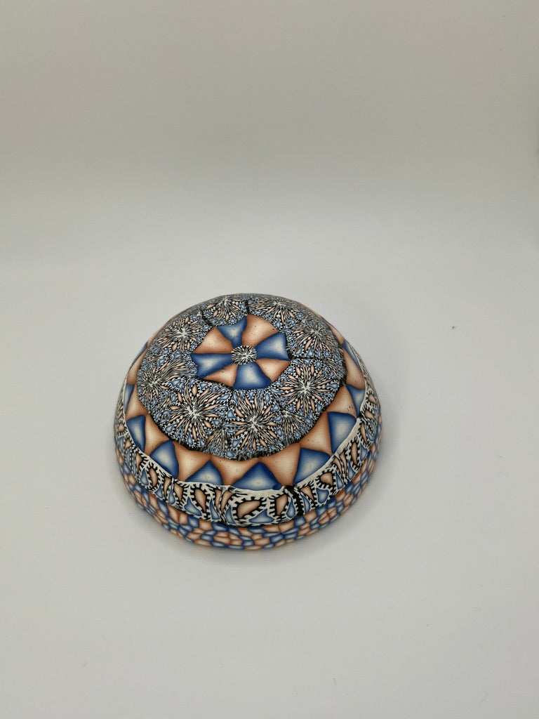 Bright Blue and Orange