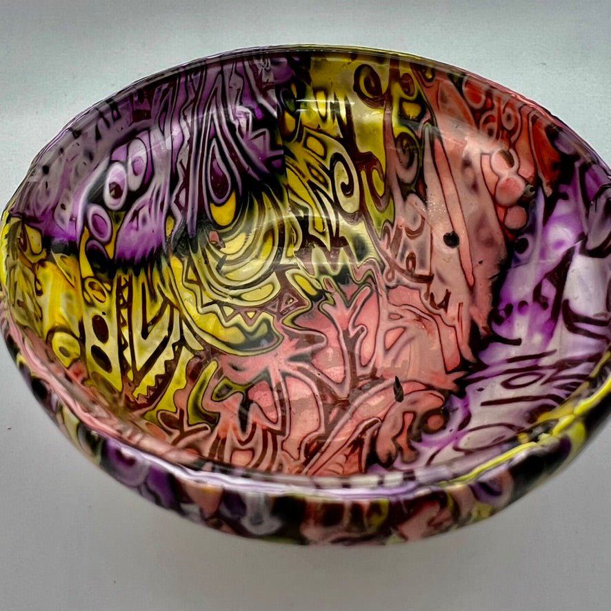 Purple, Yellow and Pink pattern