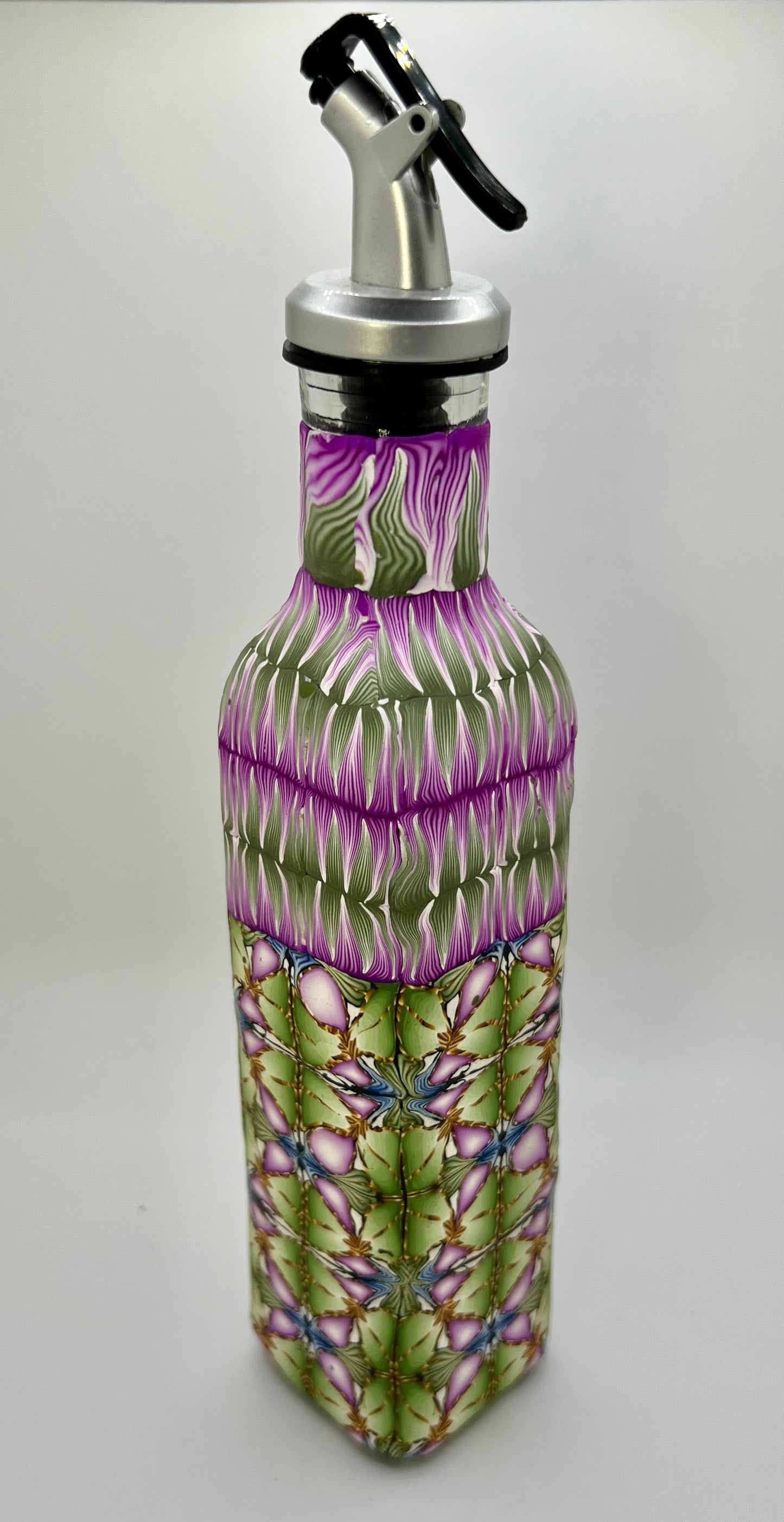 Bold Purple and Green