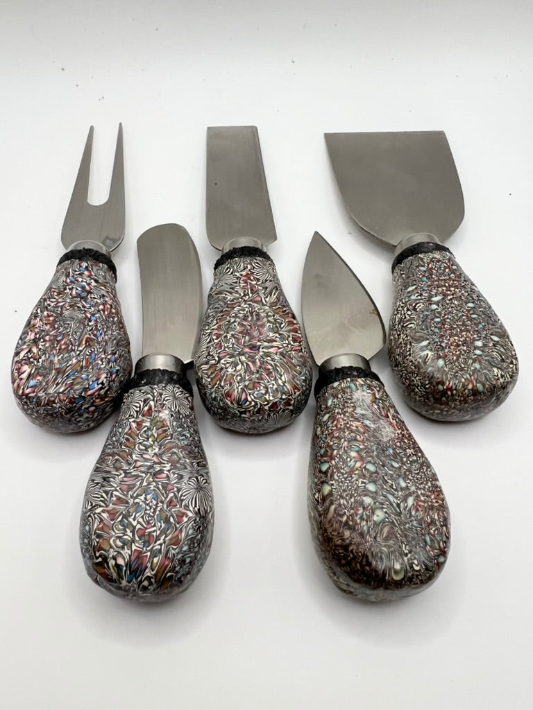 Multicolor Flecked